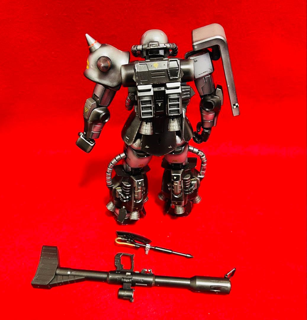 機動戦士ガンダム　ザク　プラモデル　ガンプラ　塗装済み