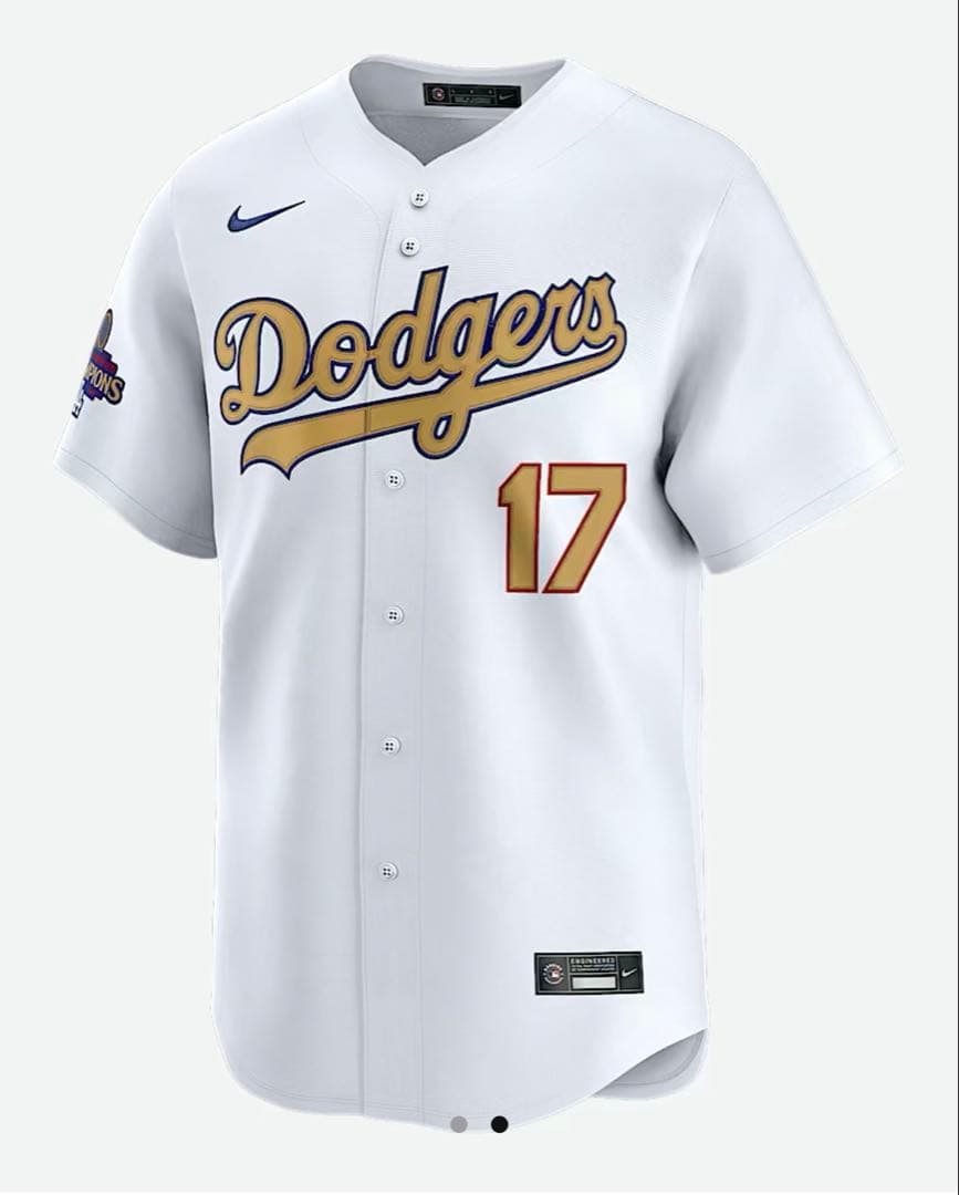 【即完】Nike Dodgers ユニフォーム Ohtani 17 大谷翔平