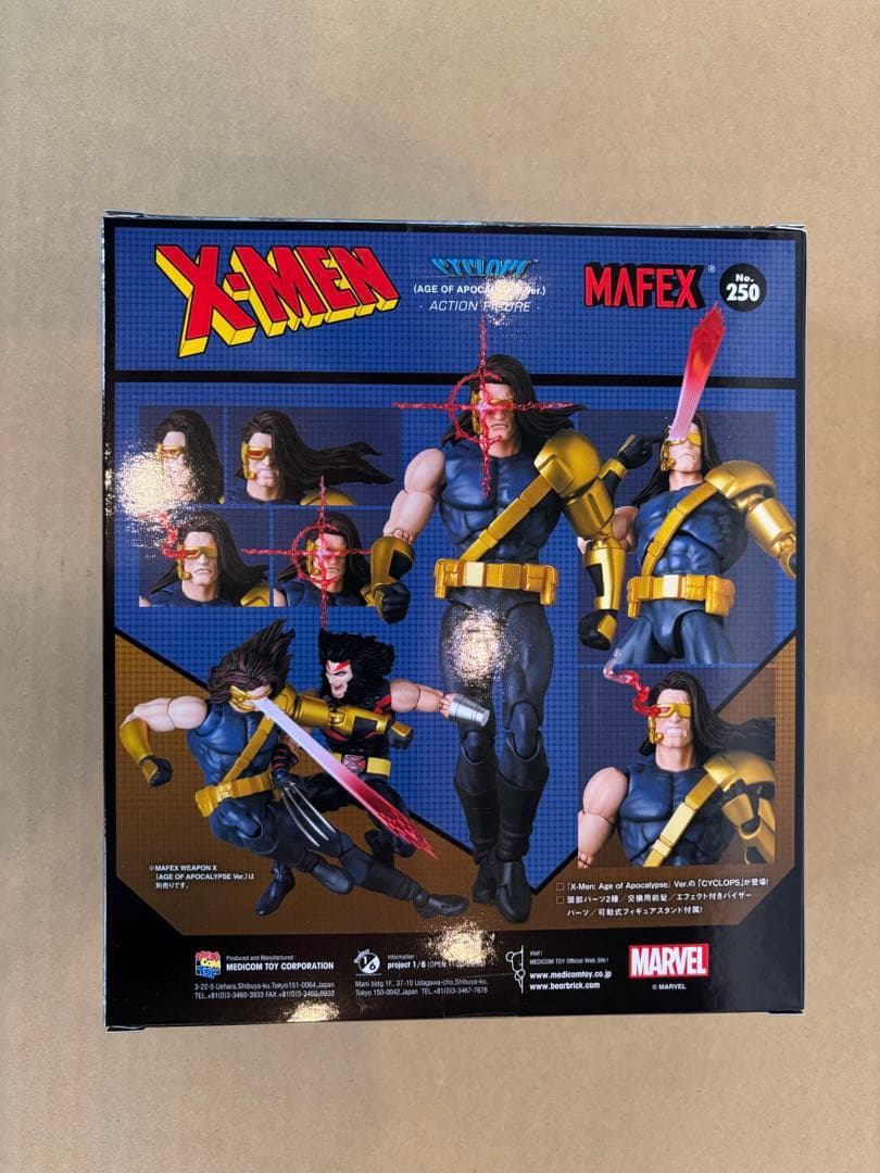アメコミ MAFEX CYCLOPS AGE OF APOCALYPSE Ver. j