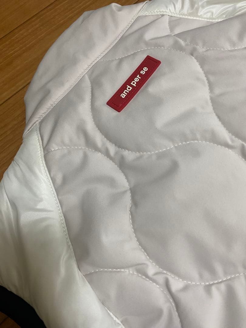 美品⭐︎and per seアンパスィ　ノースリーブベストワンピースＬキャロウェイ