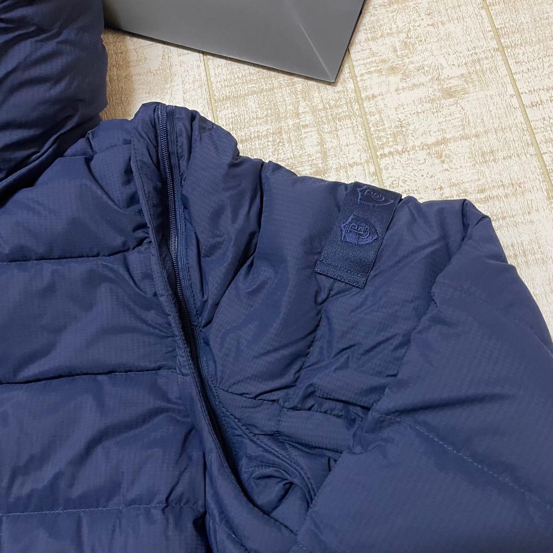 新品 パーリーゲイツ ダウンジャケット 高級 ネイビー Mサイズ（4）