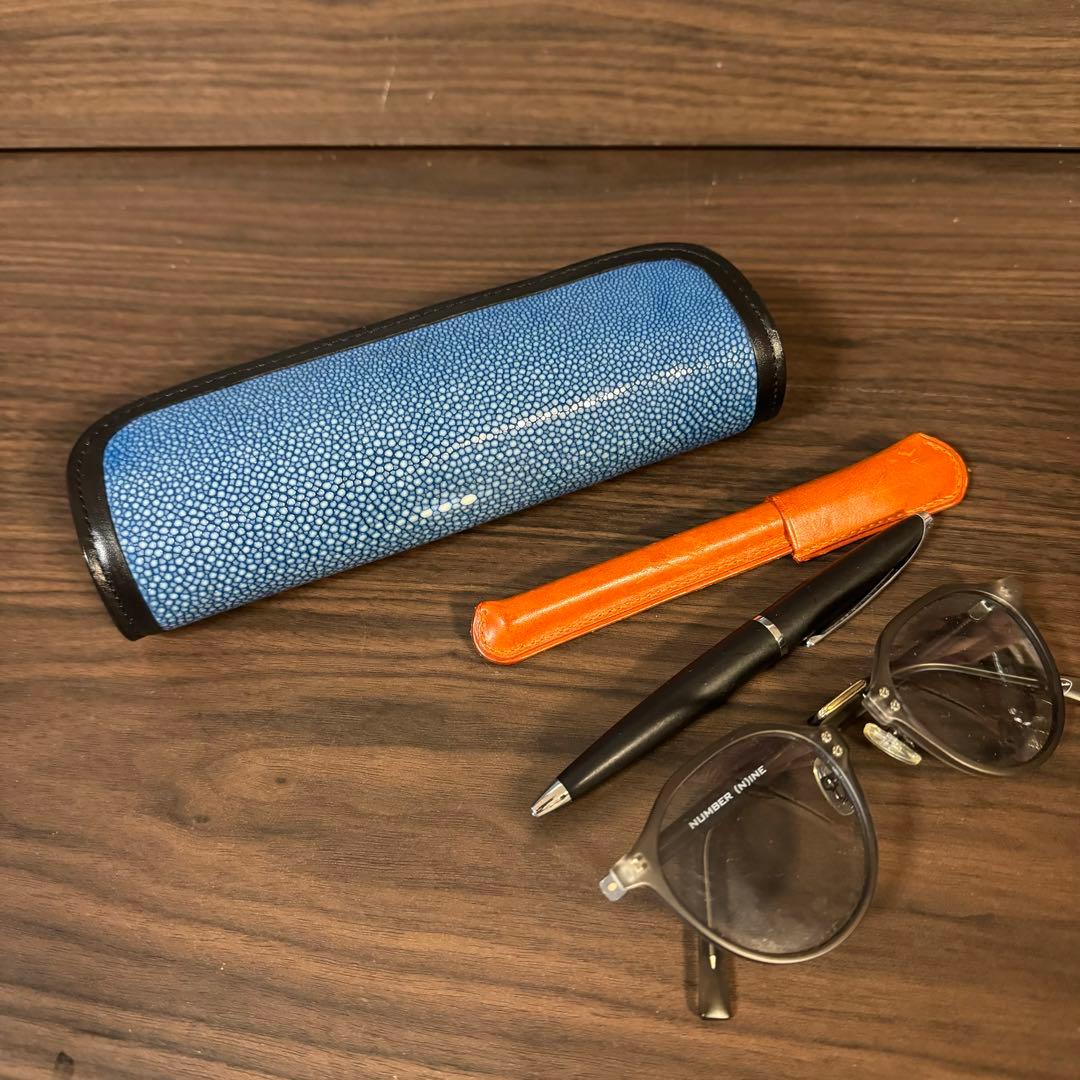 新品 スティングレー 筆箱 ペンケース 眼鏡ケース メガネケース ペンケース