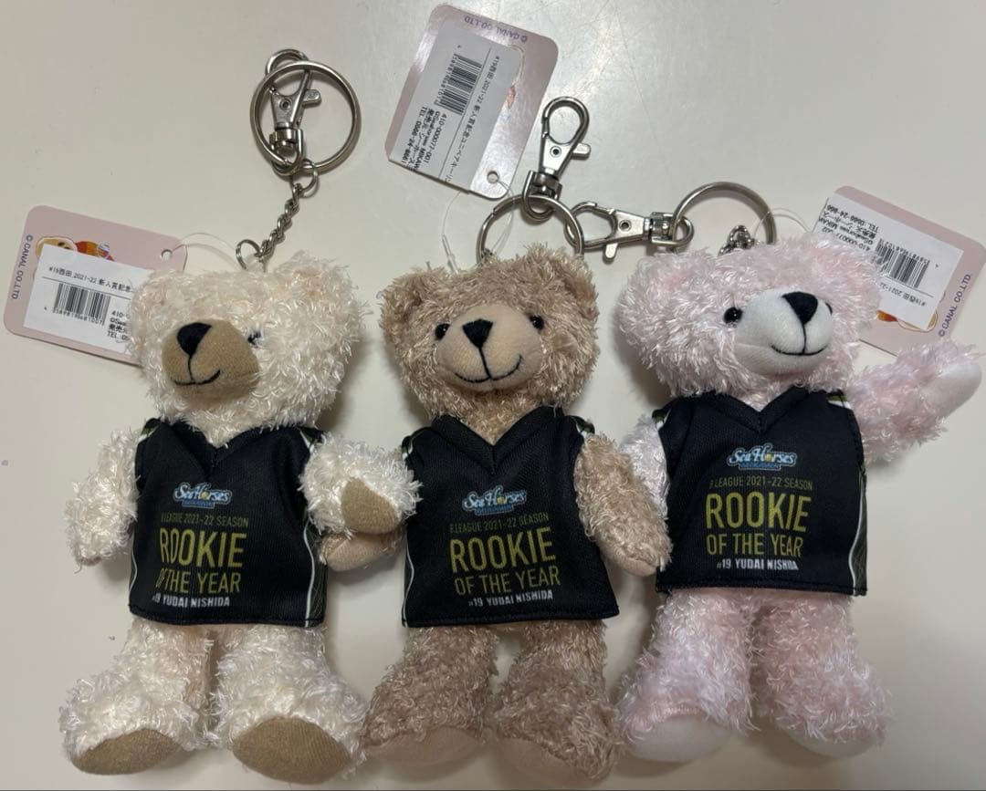 シーホース三河 西田優大 新人賞 新人王 記念グッズ ユニベア セット