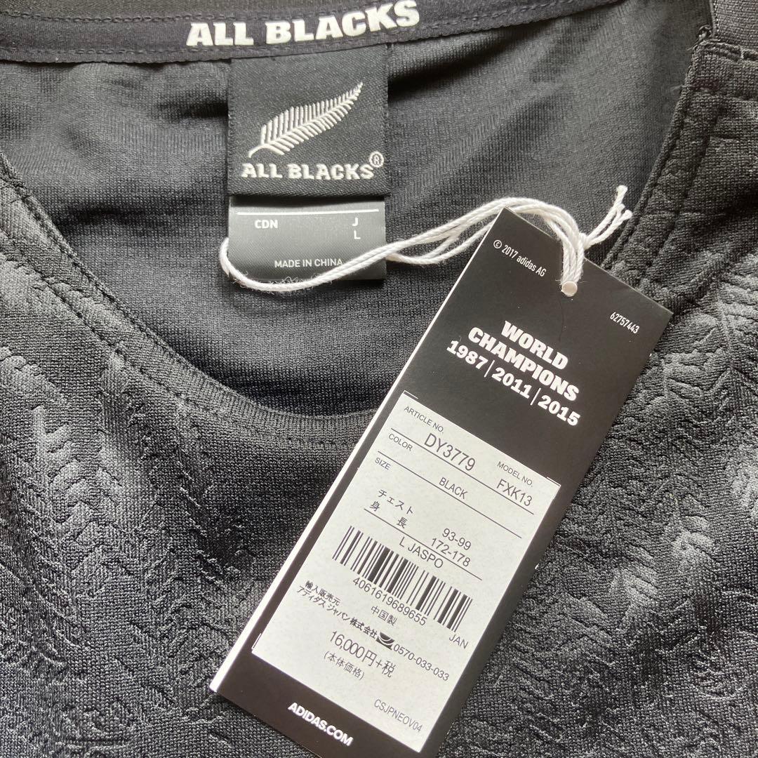 ラグビーワールドカップ2019 アディダス オールブラックス　tシャツ　ブラック