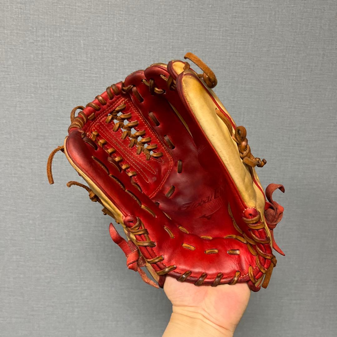 1211 ミズノ グローバルエリート 型抜群 軟式少年 内野手用グローブ