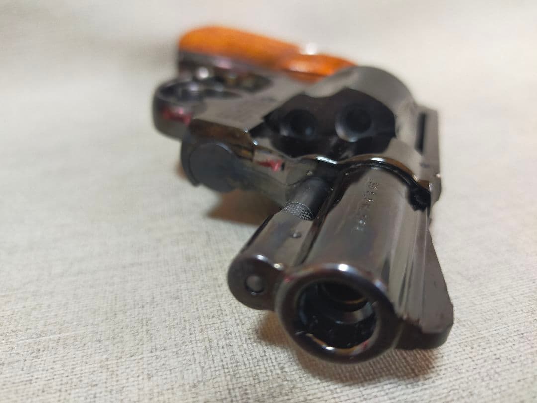 【絶版品】タナカ S＆W M36 スチールフィニッシュ ガスガン