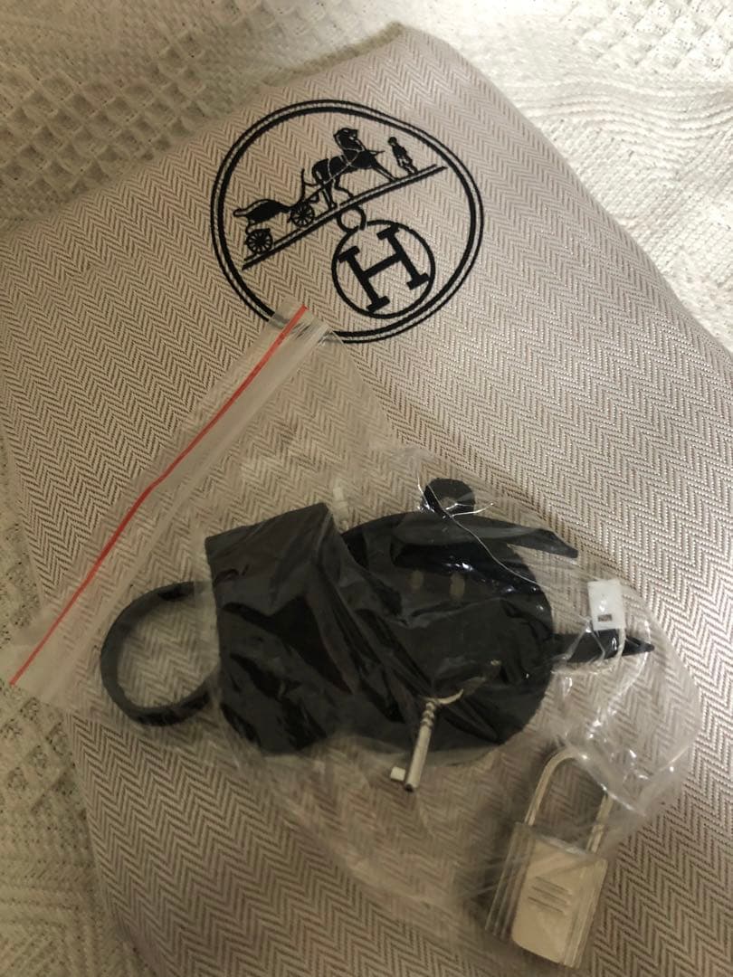 HERMES エルメス ノベルティ ハンドバッグ ブラック