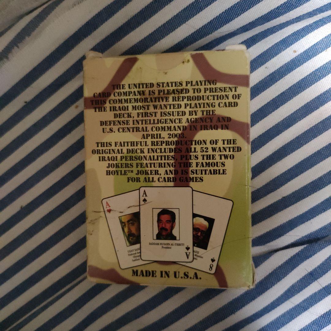 トランプ IRAQI Most WANTED Playing Cards