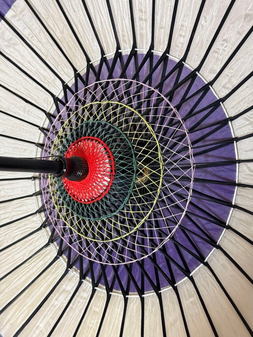 蛇の目傘　番傘　絹　シルク　助六　和傘　傘　二段継　舞踊　大衆演劇　着物　撮影