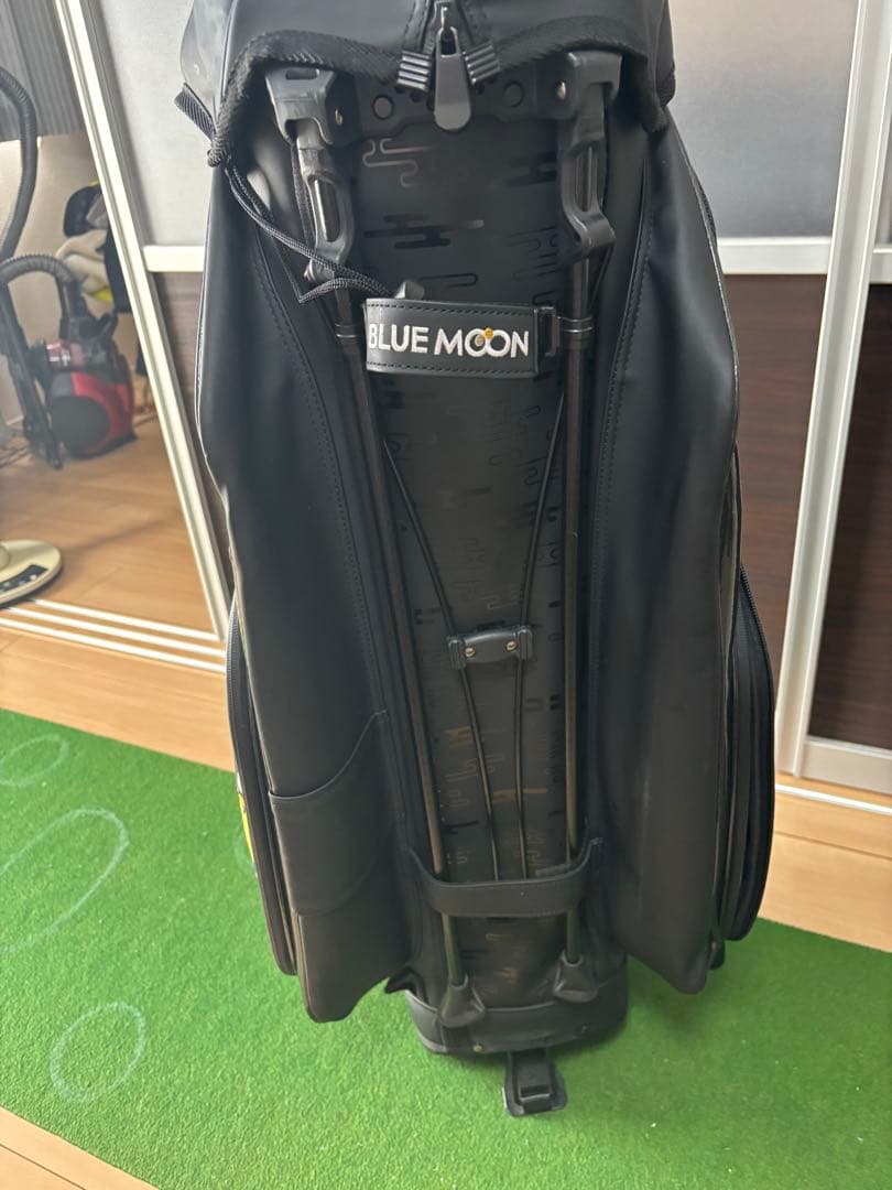 ブルームーン スタンド型ゴルフバッグ 西遊記 ブラック 9型　アイアンカバー付き