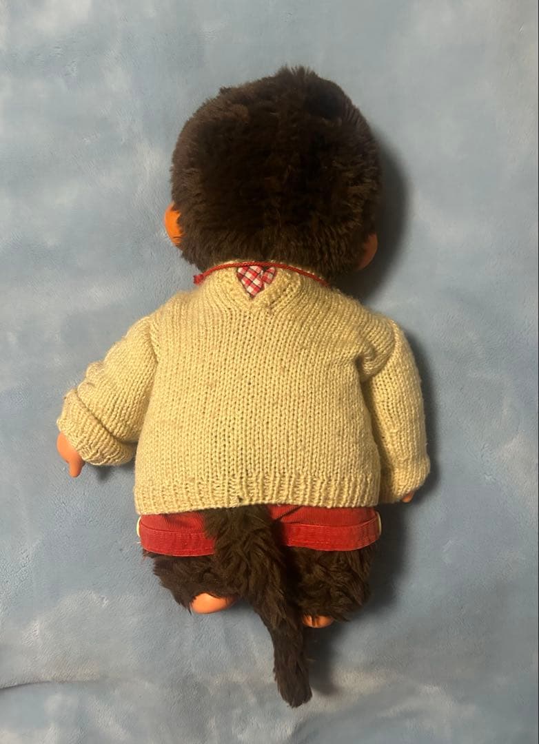 レア物　昭和レトロ大きなモンチッチブルーアイ　ぬいぐるみ