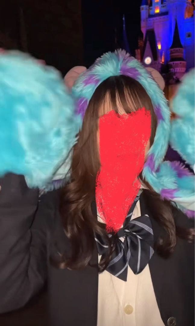 サリー ファン キャップ マフラー ディズニー