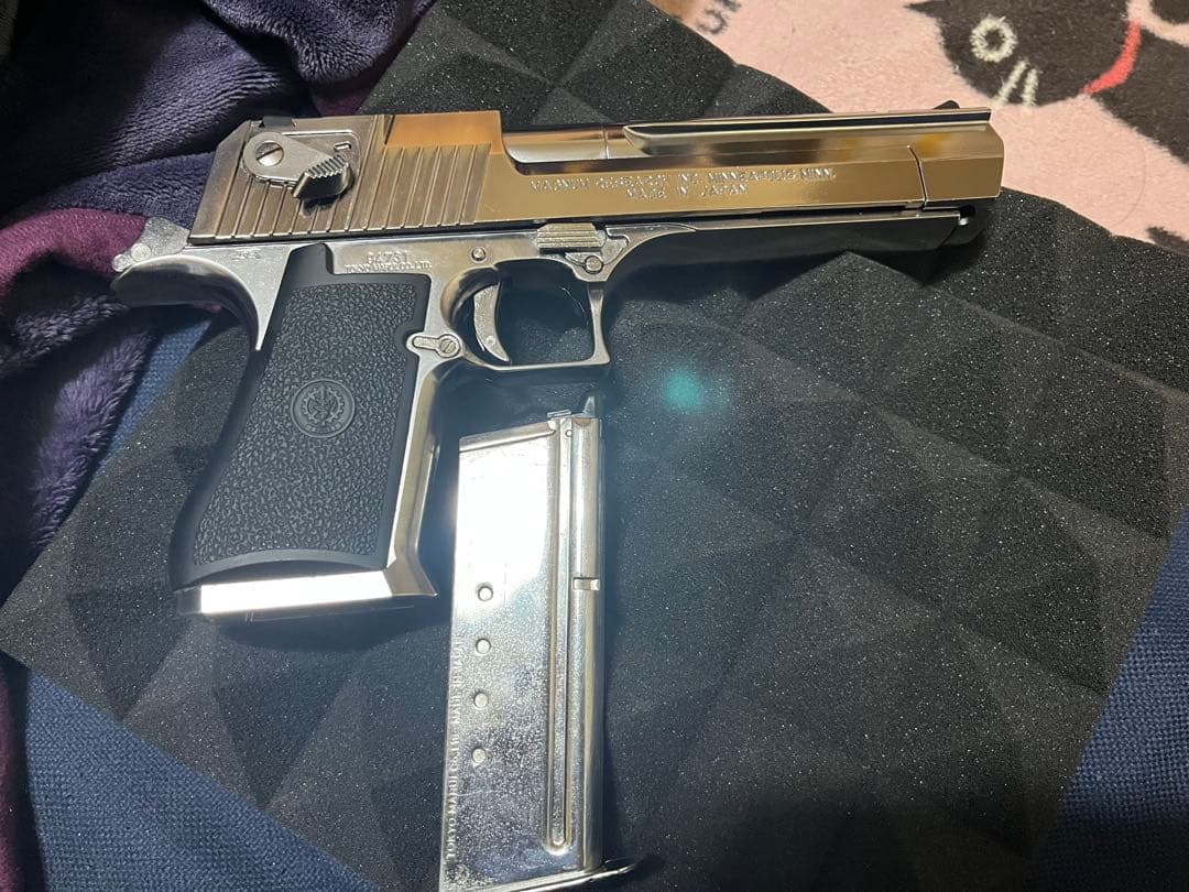 デザートイーグル .50AE ステンレス　ガスガン