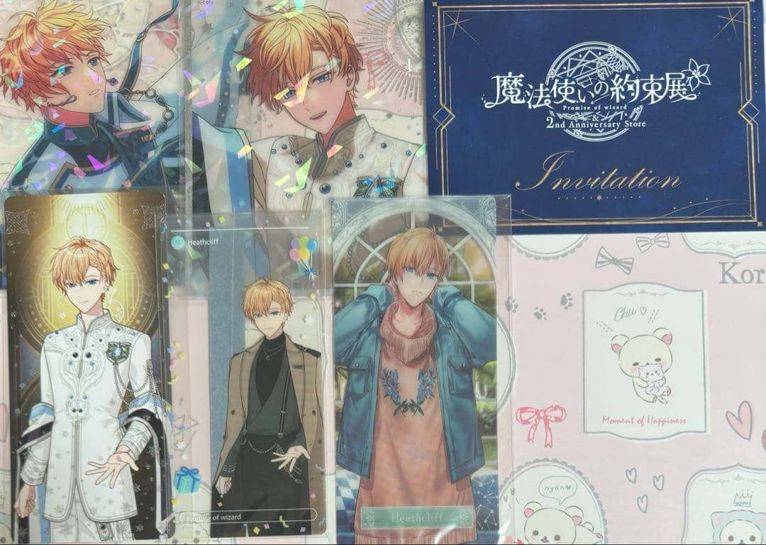 魔法使いの約束　まほやく　ヒースクリフ　缶バッジ　アクスタ　ポスカ　カード