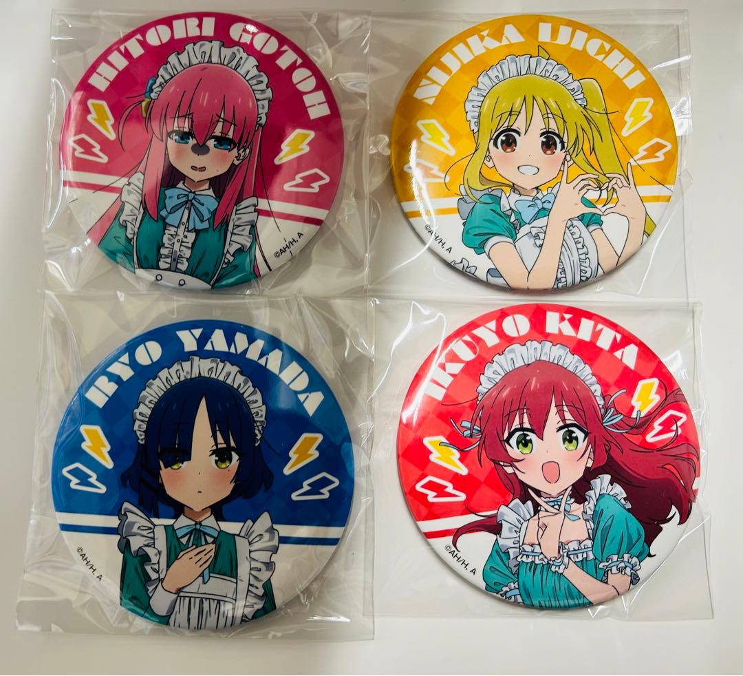 ぼっち・ざ・ろっく！ ファミマ限定 缶バッジ 4点セット