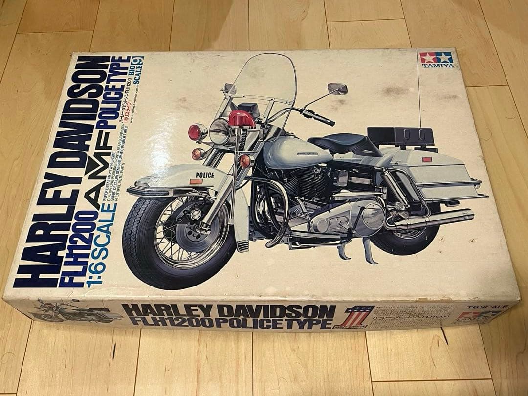 【新品★未組立】タミヤ 1/6ハーレーダビッドソン FLH1200AMFポリス