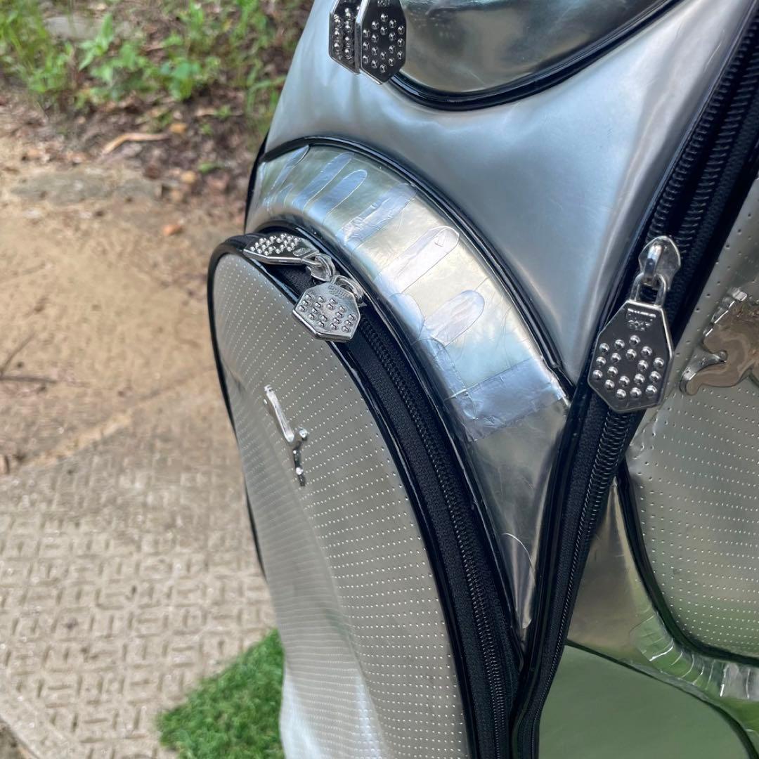 PUMA プーマ 9.0型 スタッフ キャディバッグ 5分割 (SILVER)