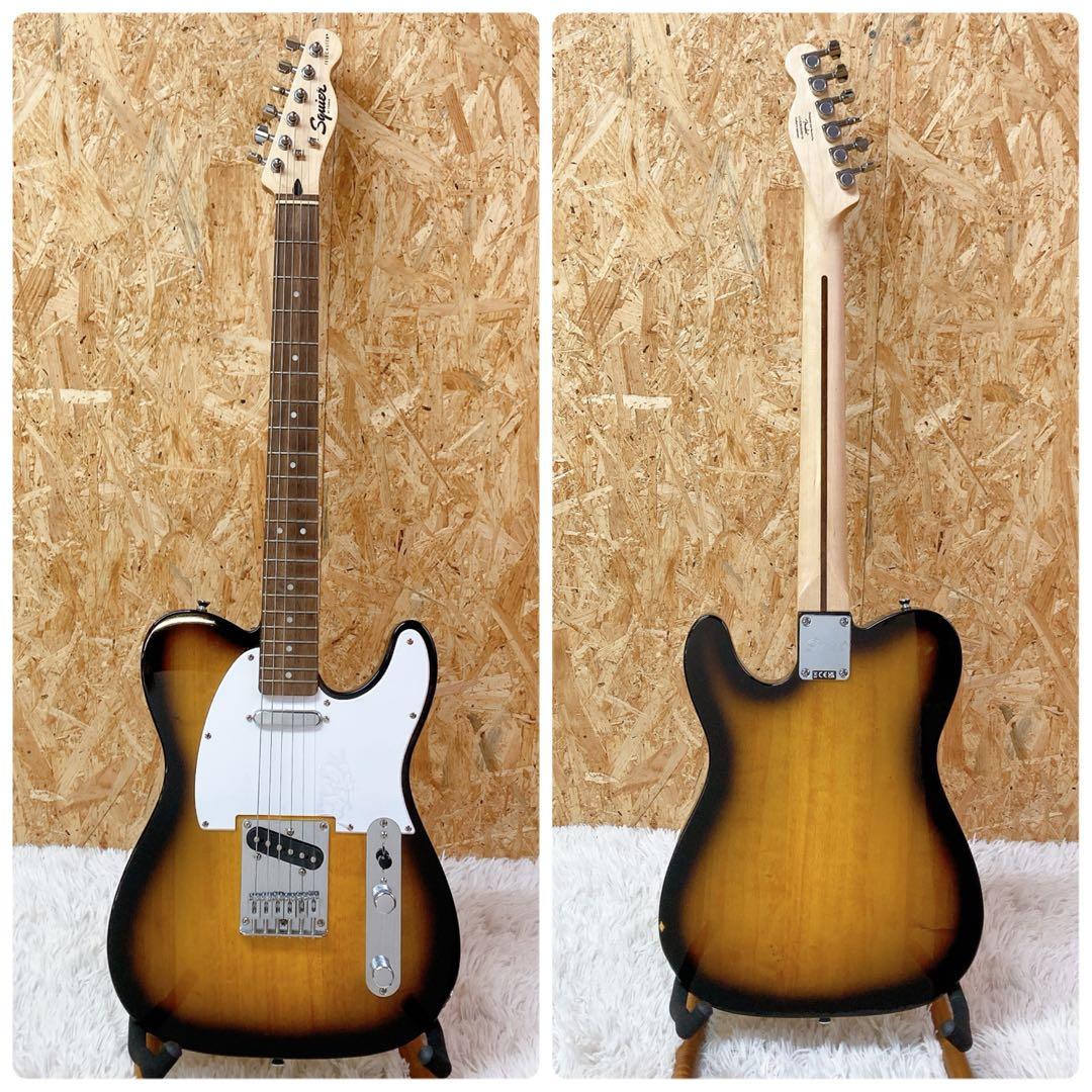Squier by Fender telecaster テレキャスター　ケース付