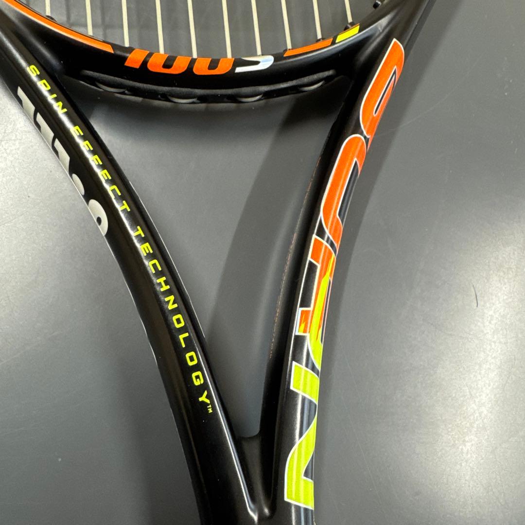 【新品ガット張上】硬式テニス ウイルソン BURN 100 S