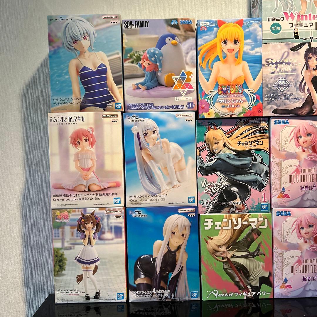 【まとめ売り】美少女フィギュア22体セット　初音ミク　チェンソーマン