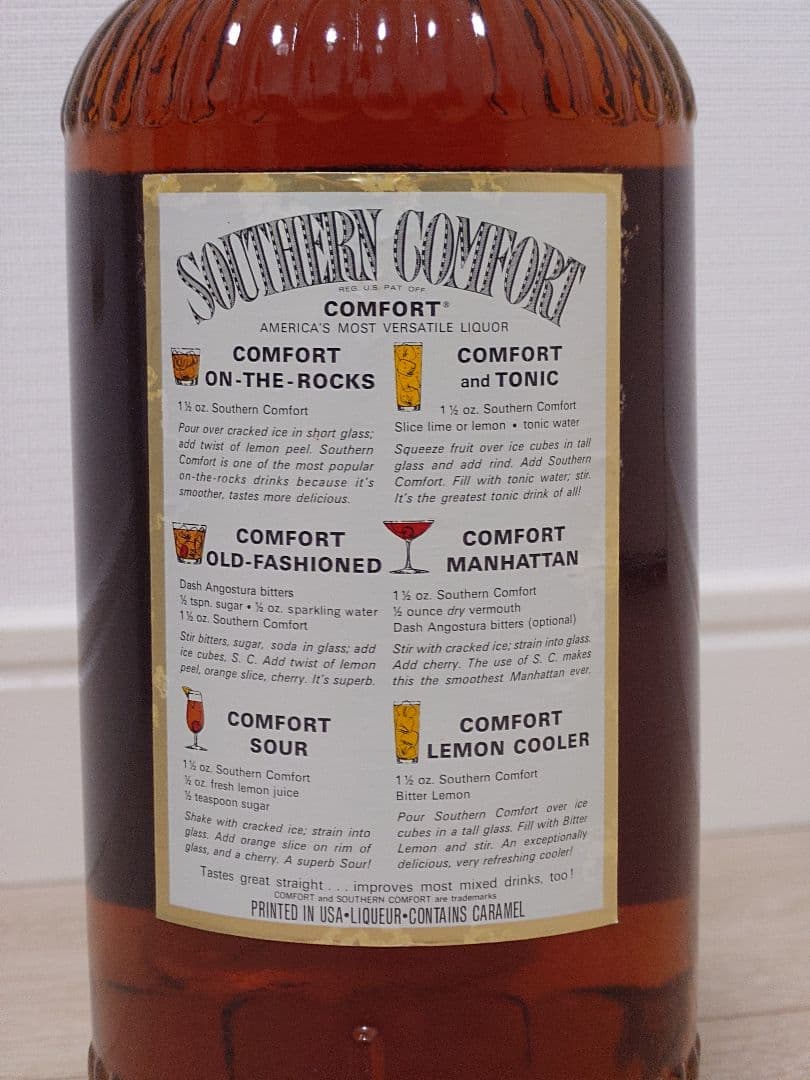 【希少】サザンカンフォート1970年代流通 1L 43%