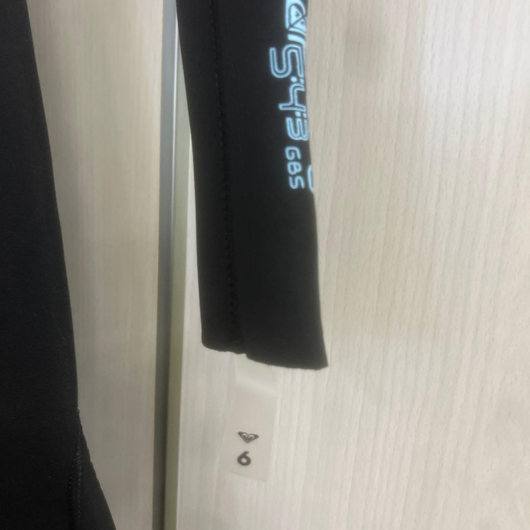 3598 ROXY フルスーツ ブラック　ウェットスーツ