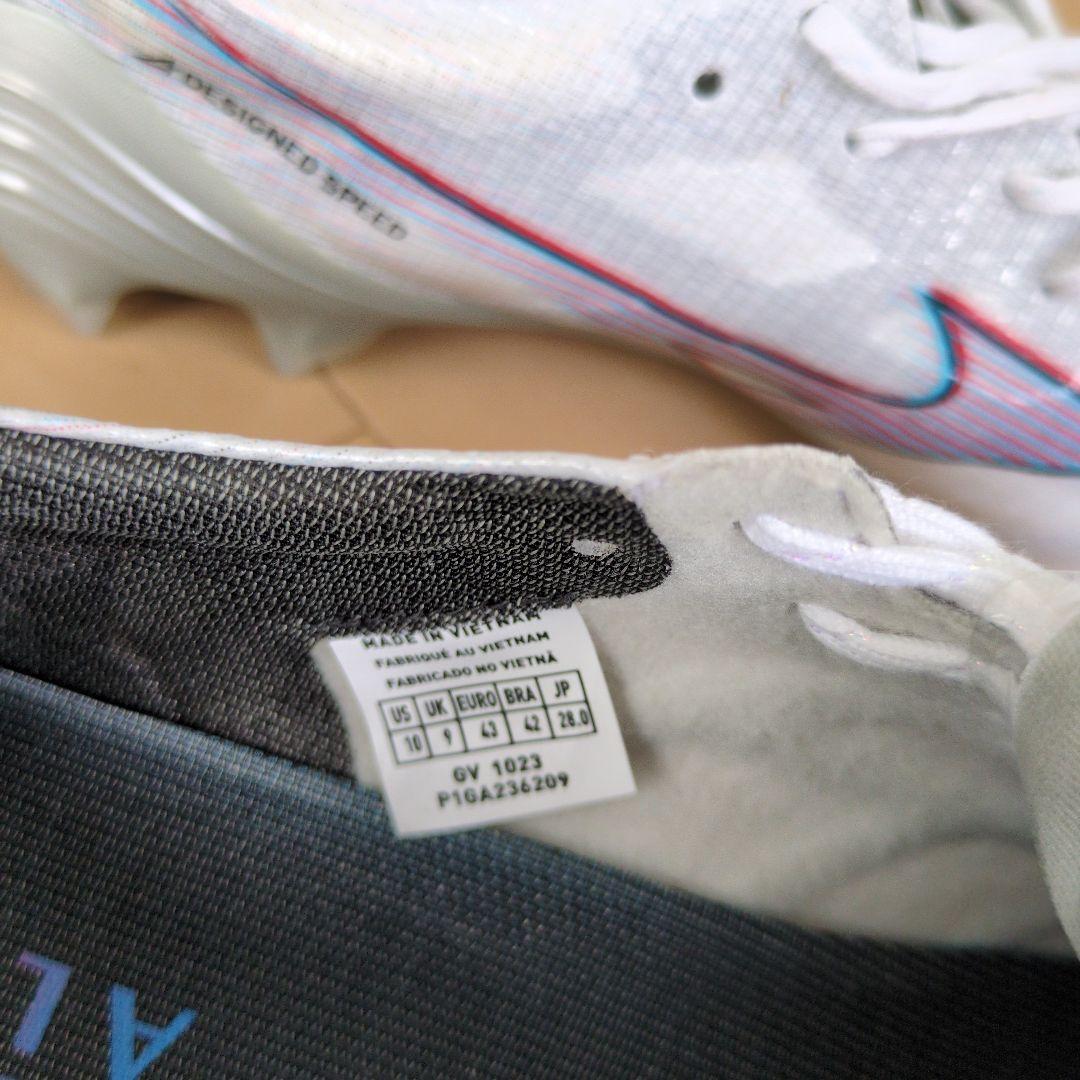 MIZUNO ALPHA サッカーシューズ ホワイト