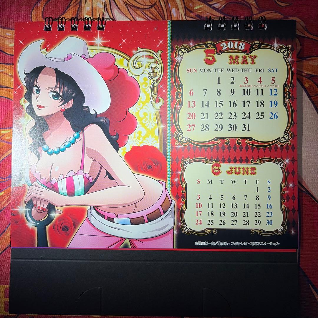 ポスター ONE PIECE SEXY CALENDER 2018
