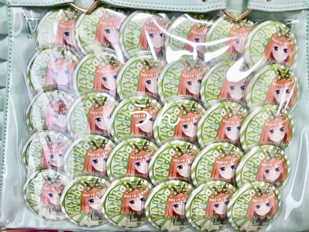 五等分の花嫁　オタラボ　缶バッジ　痛バ　四葉