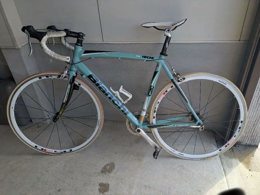 【★09式年美品★】Bianchi carbonロードC2C Nirone
