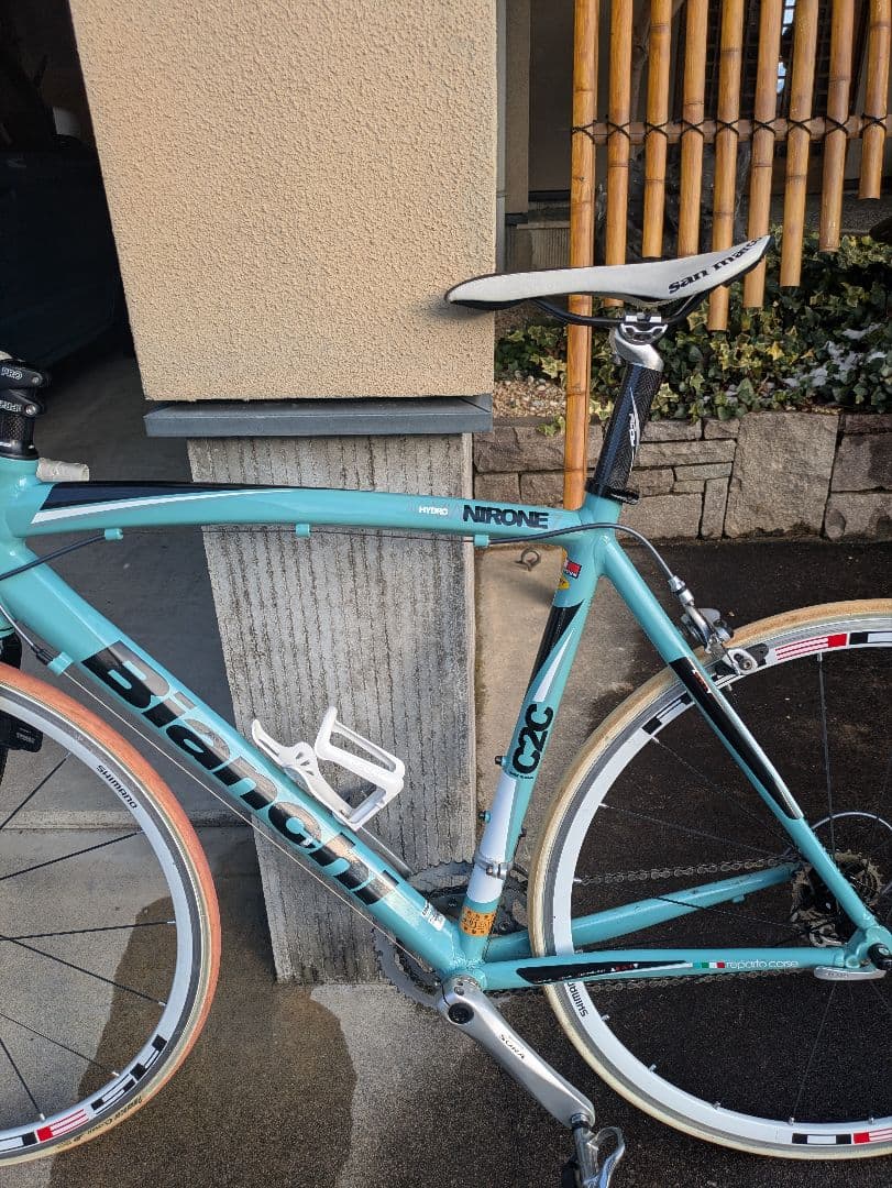 【★09式年美品★】Bianchi carbonロードC2C Nirone