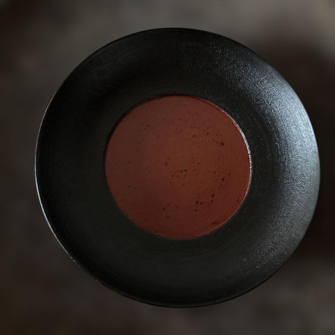 赤木明登作 日の丸茶托