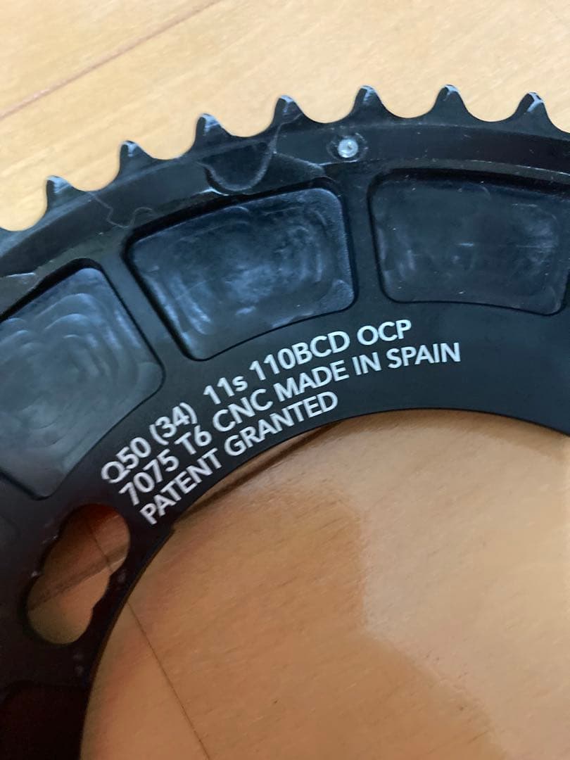 専用出品　rotor カーボンチェーンリング　アウター　インナー　セット