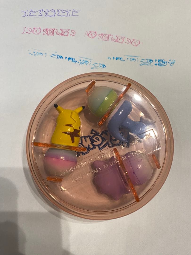 激レア1997年製ポケモンローラースタンプTOMY/値段未定