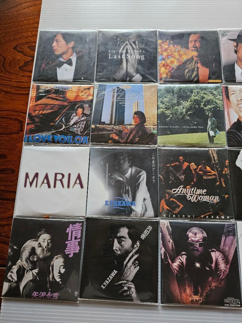 ★矢沢永吉★　レコードコースター32枚