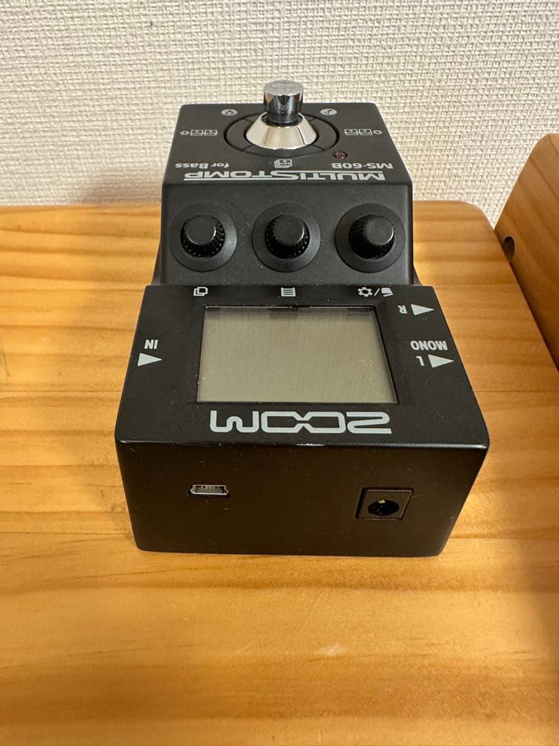 ZOOM MS-60B ベースエフェクター　ブラック　限定品
