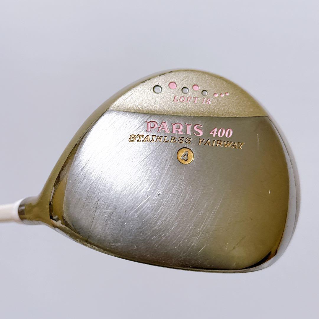 PARIS 400 パリス ゴルフクラブセット レディース ピンク 8本