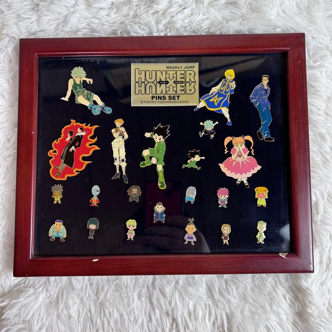 ハンターハンター　ピンズ　額装　当選品　レア　商品