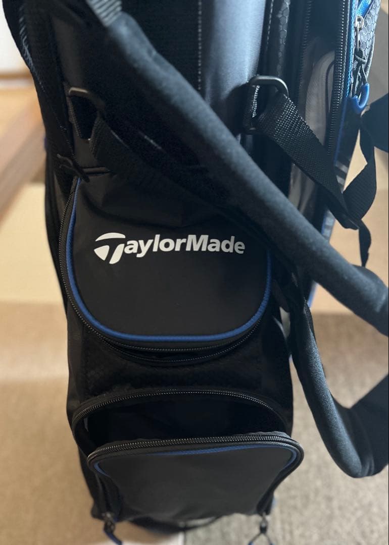 TaylorMade スタンド式キャディバッグ ブラック/ブルー