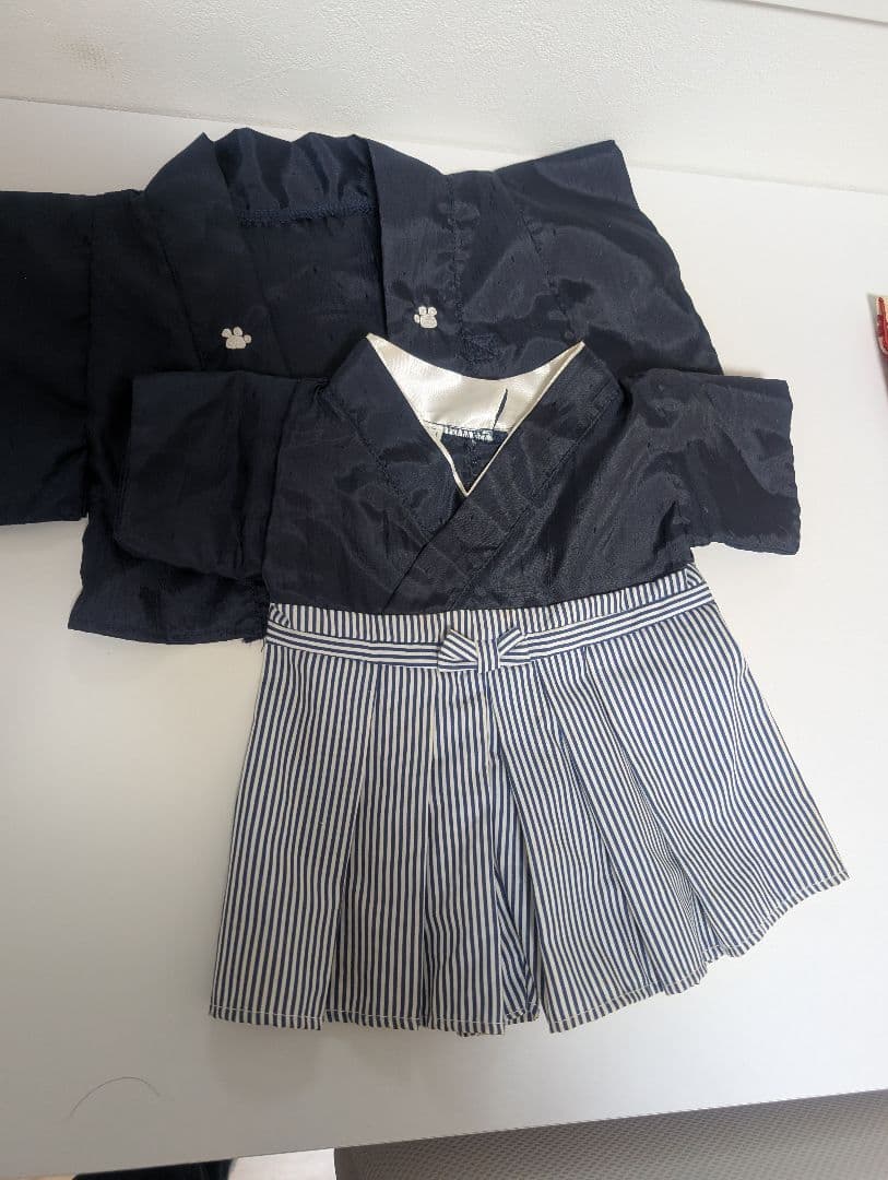 ビルドアベア 紋付き 袴 着物 コスチューム 服 衣装 お正月 結婚式 七五三