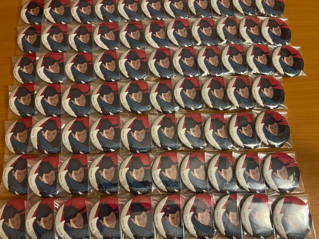 呪術廻戦 じゅじゅフェス2024 グリッター缶バッジ 73点