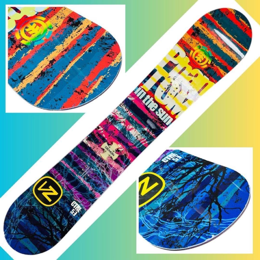 【くー】スノーボードセット「PHANTOM×kissmark」153メンズ