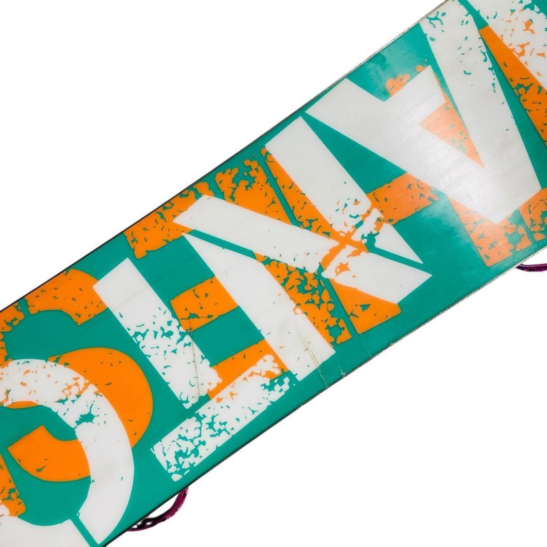 【くー】スノーボードセット「PHANTOM×kissmark」153メンズ