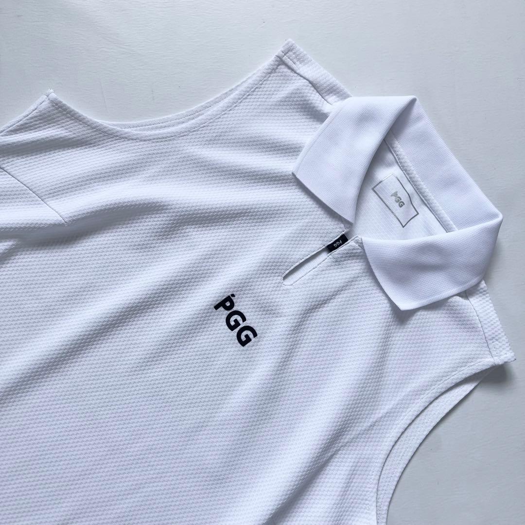 PGG パーリーゲイツ　セットアップ　ノースリーブシャツ　スカート レディース