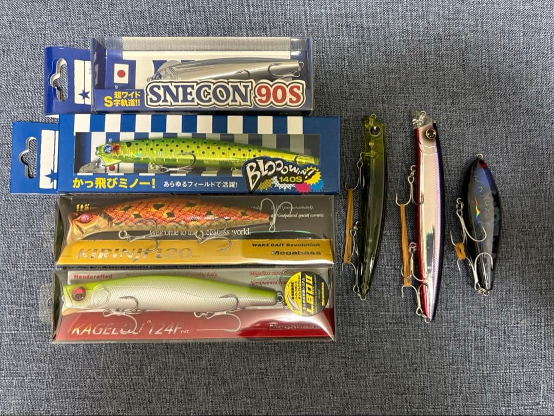 中古シーバスルアーセット