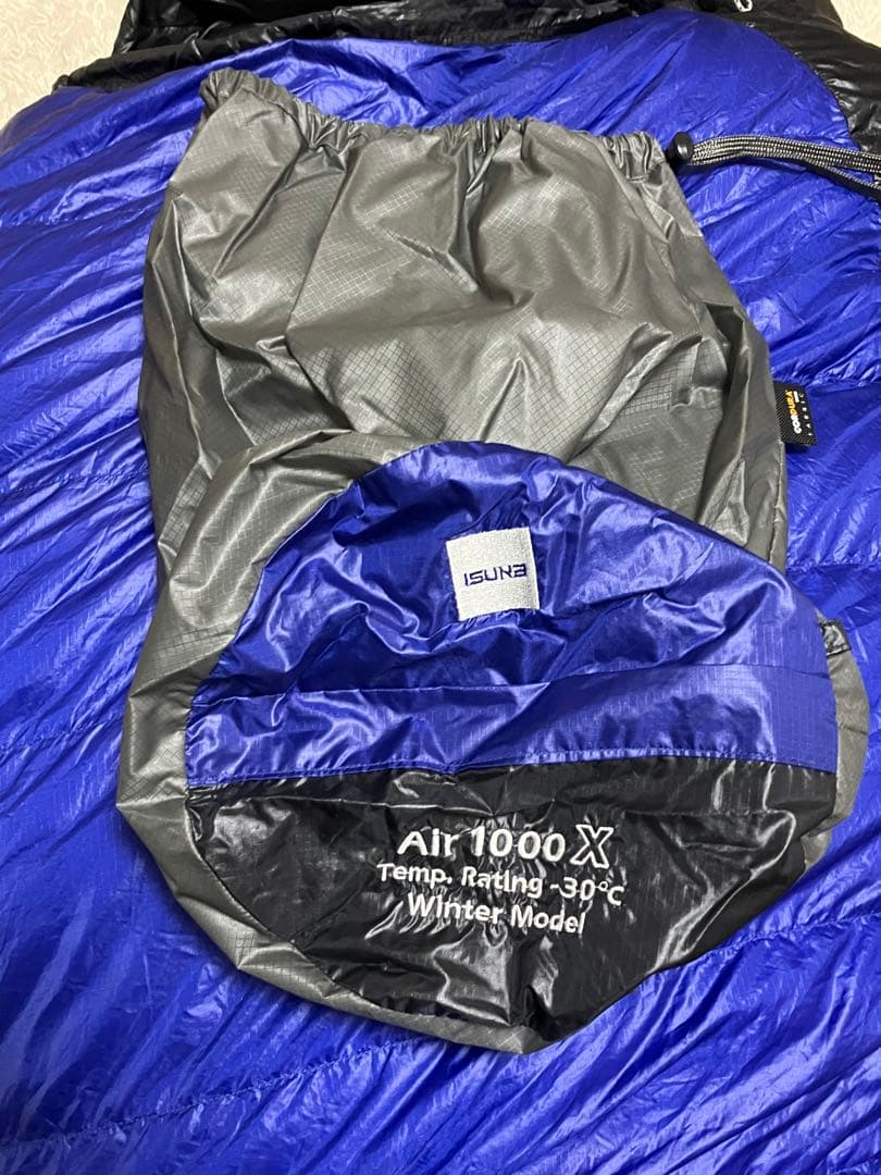 イスカ エア 1000X ( シュラフ 寝袋 ダウン ウインター モンベル