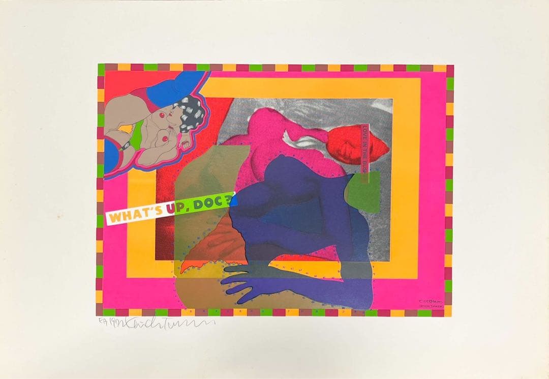 田名網敬一 ゼンマイ仕掛けのマリリン 1972 EA