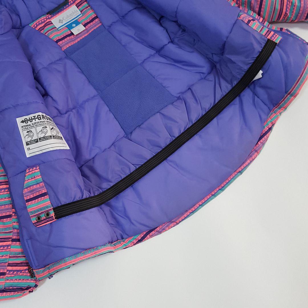 極美品 コロンビア キッズ 120 スノーウェア 上下セット スキー スノボー