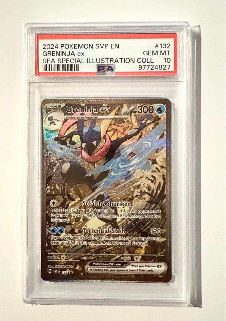 ゲッコウガex 英語版 PSA10 海外 プロモ Greninja #132