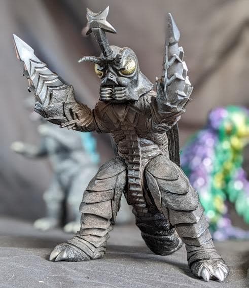 ゴジラ＆ヘドラ＆メガロ（Ｙ・ＭＳＦ）ソフビフィギュア３体セット